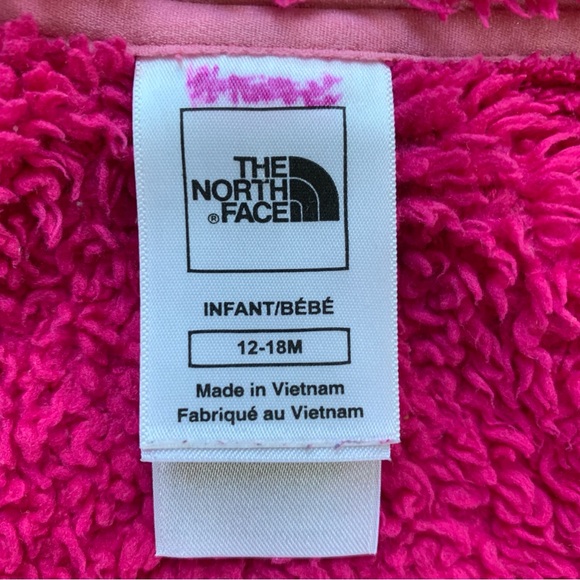 North Face Baby or Toddler Fluffy Fleece Vest - Picture 2 of 7